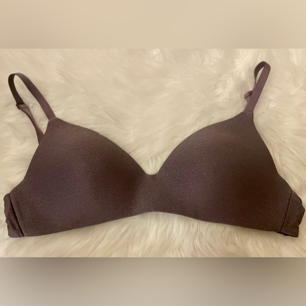 Victorias Secret Lightly Lined Wireless Micro Shimmer T-shirt Bra 34D - Picture 2 of 14
